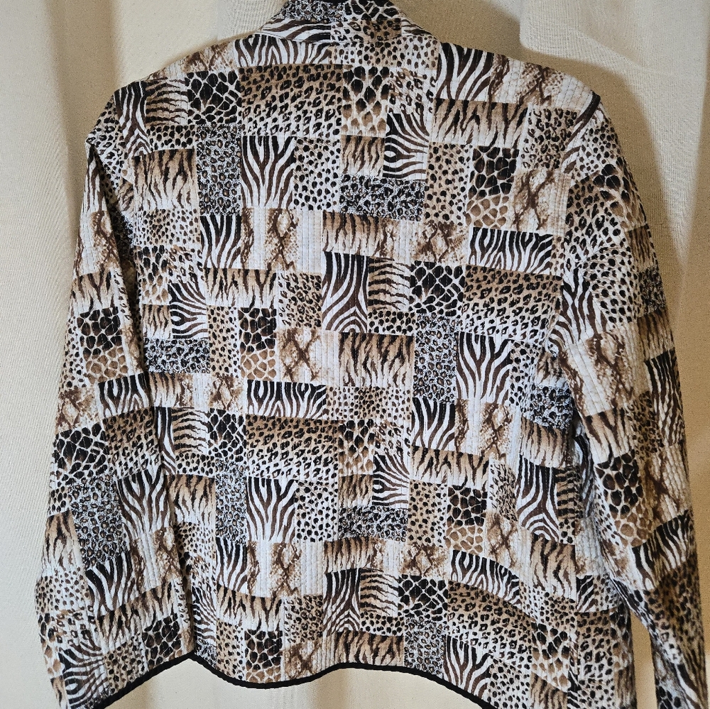 Alfred Dunner Black and Brown Blazers with Classic Style - Picture 3 of 3